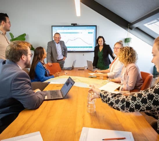 ResortFlow team meeting to discuss resort performance, marketing, operations and guest experience.