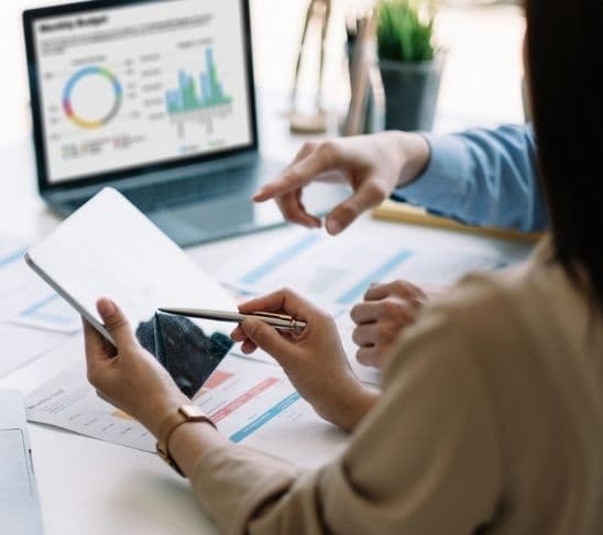Marketing performance report showing campaign results, brand visibility and resort growth insights.